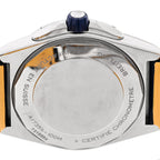 Stainless Steel Alligator Diamond Bezel 38mm Chronomat Automatic Watch Ice Blue A17356