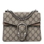 GG Supreme Monogram Mini Dionysus Shoulder Bag Taupe