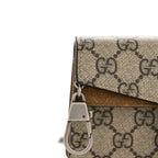 GG Supreme Monogram Super Mini Dionysus Shoulder Bag Taupe
