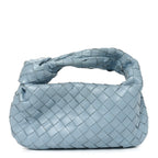 Nappa Intrecciato Mini Jodie Teal Washed