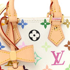 LV X TM Monogram Multicolor Nano Speedy White