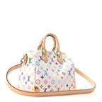 LV X TM Monogram Multicolor Speedy Bandouliere 25 White