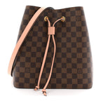 Damier Ebene Neonoe MM Venus Pink