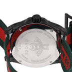 Stainless Steel Nylon 45mm Le Marche Des Merveilles Bee Quartz Watch Green