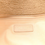 Tweed Nature Flap Dark Beige