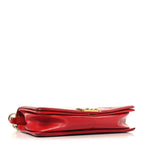 Lambskin Quilted New Medium Boy Flap Red