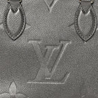 Metallic Empreinte Monogram Giant Onthego PM Gun Metal