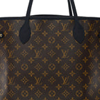 Monogram Calfskin Neo Neverfull Inside Out MM Navy