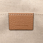 Pebbled Calfskin Small Soho Disco Bag Camelia