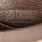 GG Supreme Monogram Textured Dollar Calfskin Web Mini Ophidia Flap Shoulder Bag Beige Ebony New Acero