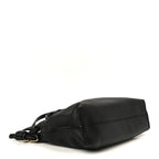 Calfskin Mini Flamenco Knot Clutch Black