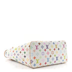 LV X TM Monogram Multicolor Neverfull MM White