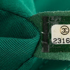 Lambskin Quilted Medium Boy Flap Green