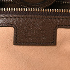 GG Supreme Monogram Medium Ophidia Shopping Tote Brown