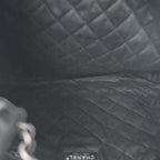 Shiny Calfskin Quilted Chanel 22 Black