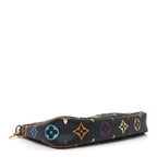 Monogram Multicolor Pochette Accessories Black