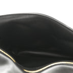 Shiny Nappa Lambskin Mini Goya Puffer Bag Black