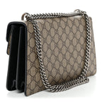 GG Supreme Monogram Small Dionysus Shoulder Bag Black