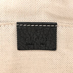 Pebbled Calfskin Small Soho Disco Bag Black