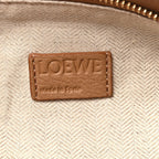 Grained Calfskin Medium Puzzle Edge Bag Toffee