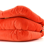 Velvet Mini Goya Puffer Bag Orange