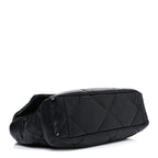 Goatskin Quilted Large Chanel 19 Flap Black