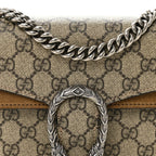 GG Supreme Monogram Mini Dionysus Shoulder Bag Taupe