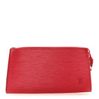 Epi Pochette Accessories 21 Castillan Red