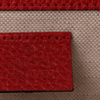 Dollar Calfskin Swarovski Crystal Small Dionysus Shoulder Bag Hibiscus Red