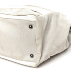 Nylon Quilted 2.55 Reissue Tote White Grey