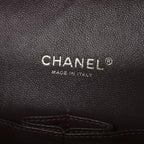 Caviar Quilted Maxi Double Flap Black