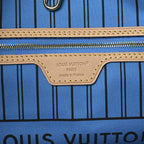 Monogram Inside Out Neverfull Bandouliere MM Gaston Blue