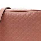 Soft Microguccissima Mini Bree Messenger Bag Soft Pink