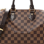 Damier Ebene Speedy Bandouliere 25