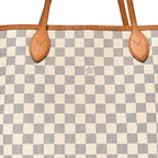 Damier Azur Neo Neverfull MM Rose Ballerine