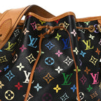 Monogram Multicolor Petit Noe Black