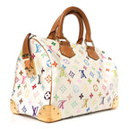 Monogram Multicolor Speedy 30 White
