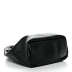 Mellow Nappa Small Monochrome Squeeze Bag Black