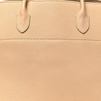 Matte Grained Calfskin Soft Margaux 17 Light Camel