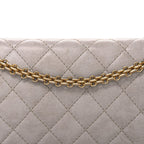 Aged Calfskin Quilted 2.55 Reissue 226 Flap Blanc Fonce