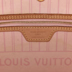 Damier Azur Neo Neverfull MM Rose Ballerine