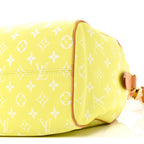 Calfskin Monogram Speedy P9 Bandouliere 25 Lemonade Yellow