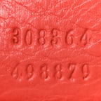 Pebbled Calfskin Small Soho Disco Bag Tabasco Red