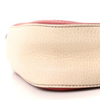 Dollar Calfskin Small Soho Disco Bag Hibiscus Red Mystic White Blue