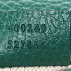 Dollar Calfskin Crystal Small Dionysus Shoulder Bag Emerald