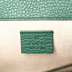 Pebbled Calfskin Small Dionysus Shoulder Bag Emerald