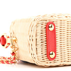 LV X TM Rattan Denim Calfskin Cerises Capucines Mini