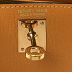 Chevre Chamkila Mini Kelly Sellier 20 Jaune D'or