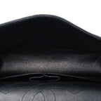 Aged Calfskin Chevron Quilted 2.55 Reissue 225 Flap So Black