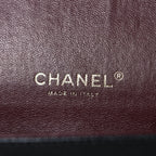 Caviar Quilted Maxi Double Flap Black